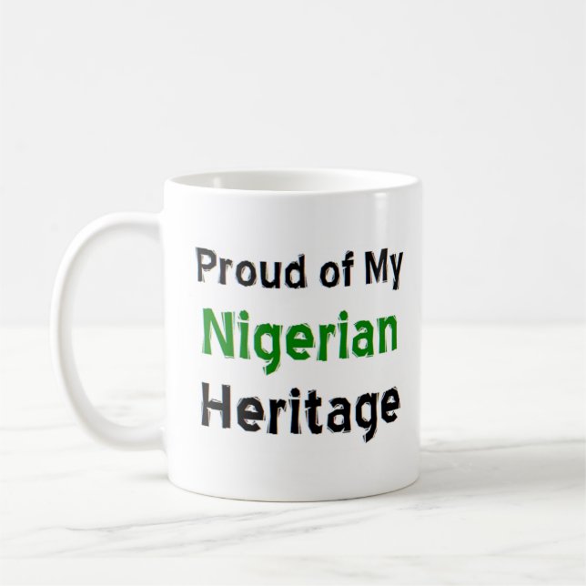nigerian heritage coffee mug (Left)
