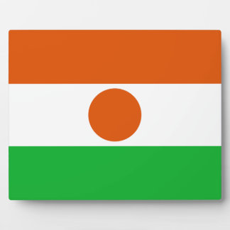 Nigerien Flag Plaque