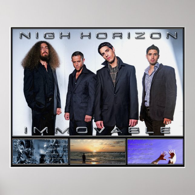 Nigh Horizon | Immovable Commemorative Poster (Front)