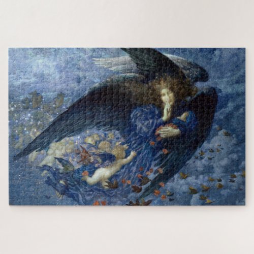 NIGHT AND HER TRAIN OF STARS _ EDWARD HUGHES JIGSAW PUZZLE