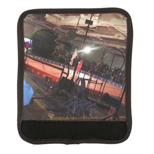 Night at an Indoor Circus Luggage Handle Wrap