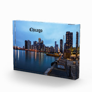 Night At Navy Pier Photo Block