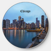Night At Navy Pier Wireless Charger (Front)