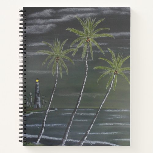 Night At The Beach Notebook