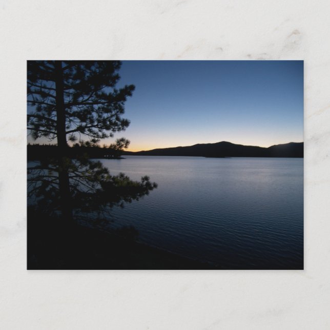 Night at the lake postcard (Front)