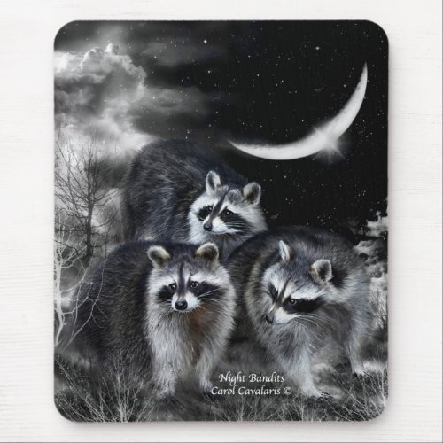 Night Bandits Art Mousepad