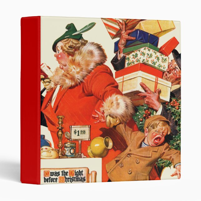 Night before Christmas Binder (Front/Spine)