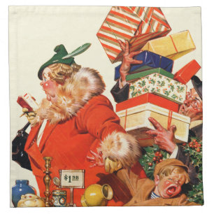 Night before Christmas Cloth Napkin