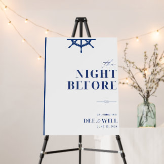 Night Before Sign