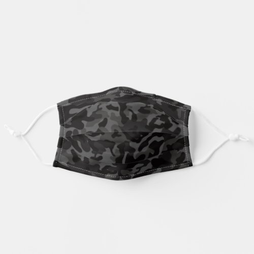 Night Black Camouflage Camo your Adult Cloth Face Mask