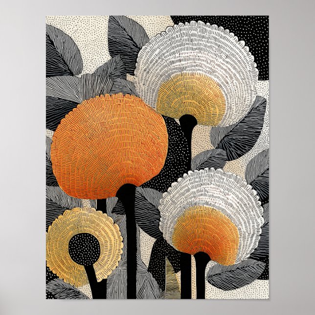 Night Bloom #10 - 4x5 Digital Download Poster (Front)
