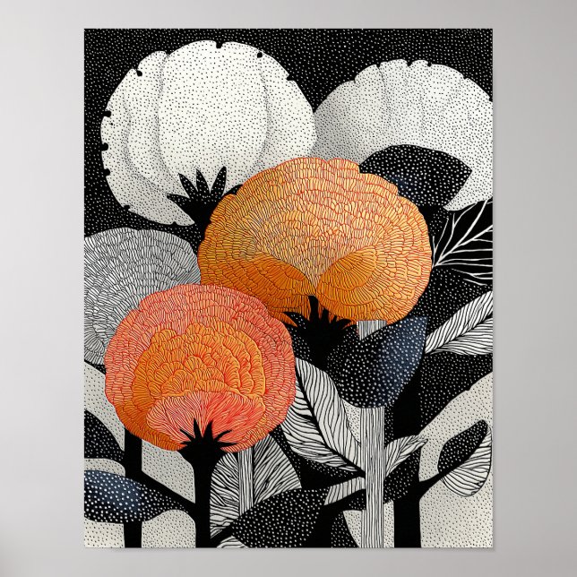 Night Bloom #2 - 4x5 Digital Download Poster (Front)