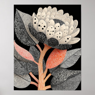 Night Bloom #3 - 4x5 Digital Download Poster
