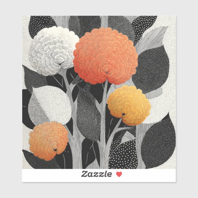 Night Bloom on the Red Planet #5 Sticker (Sheet)