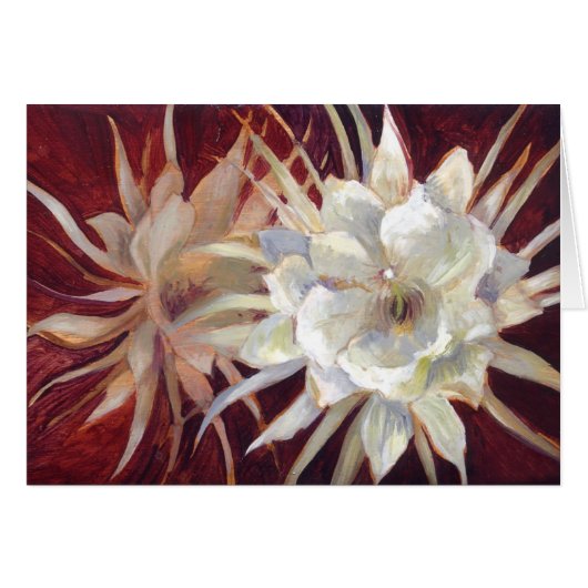 Night-Blooming Cereus Cards (Front Horizontal)