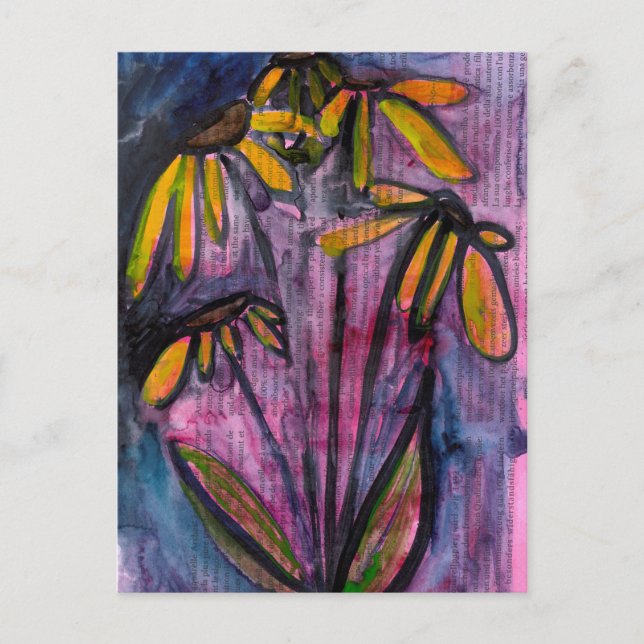 Night Blooms Postcard (Front)