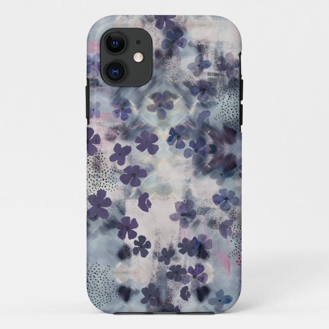 Night Blossom Floral Phone Case (Back)
