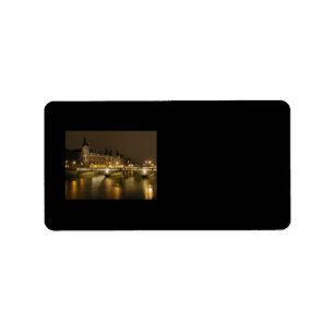 Night Bridge Address Label