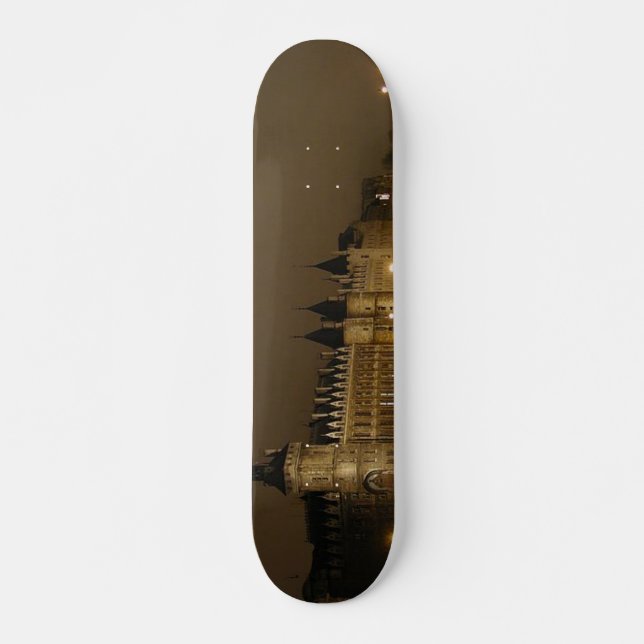 Night Bridge Skateboard Deck (Front)
