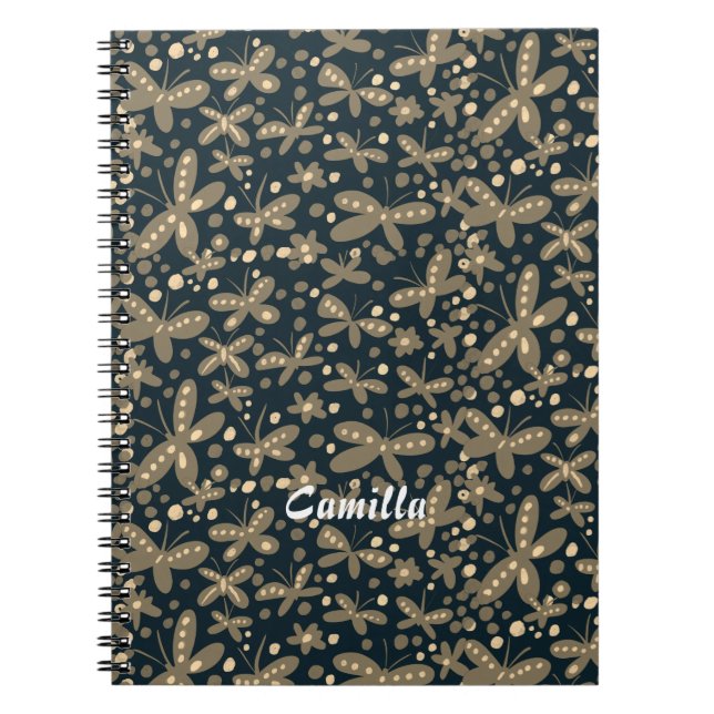 Night butterflies notebook (Front)