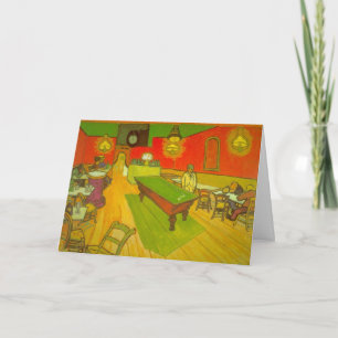 Night Cafe by Vincent van Gogh Card