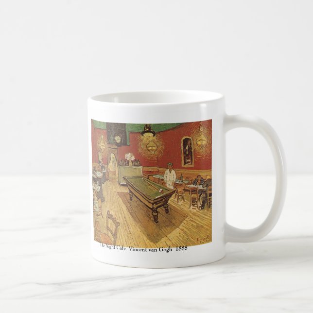 Night Cafe by Vincent van Gogh Coffee Mug (Right)