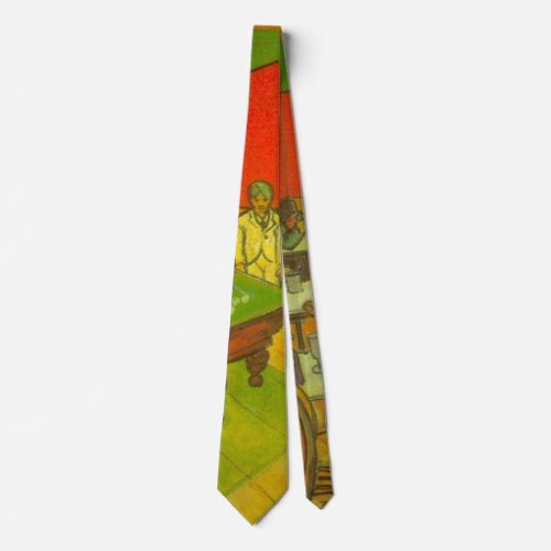 Night Cafe by Vincent van Gogh Neck Tie