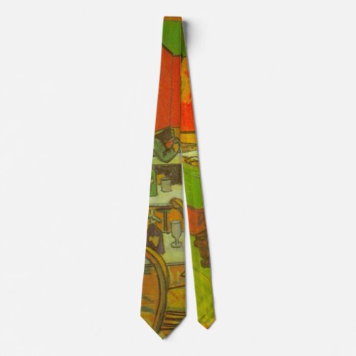 Night Cafe by Vincent van Gogh Tie