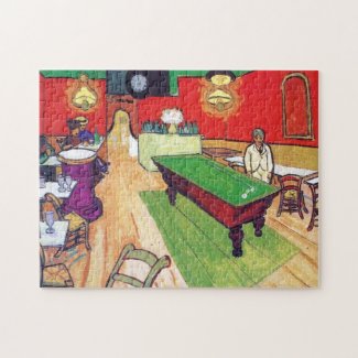 Night Cafe in Arles by Vincent Van Gogh Jigsaw Puzzle