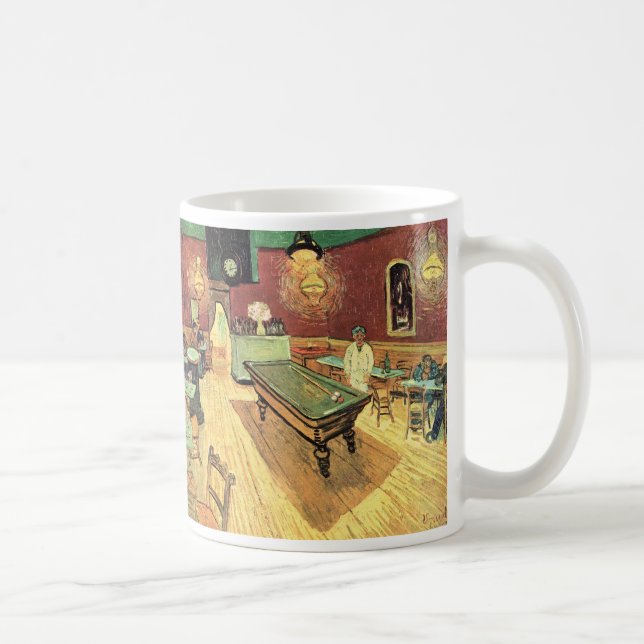 Night Cafe, Place Lamartine by Vincent van Gogh Coffee Mug (Right)