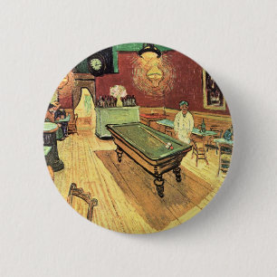 Night Cafe, Place Lamartine by Vincent van Gogh Pinback Button
