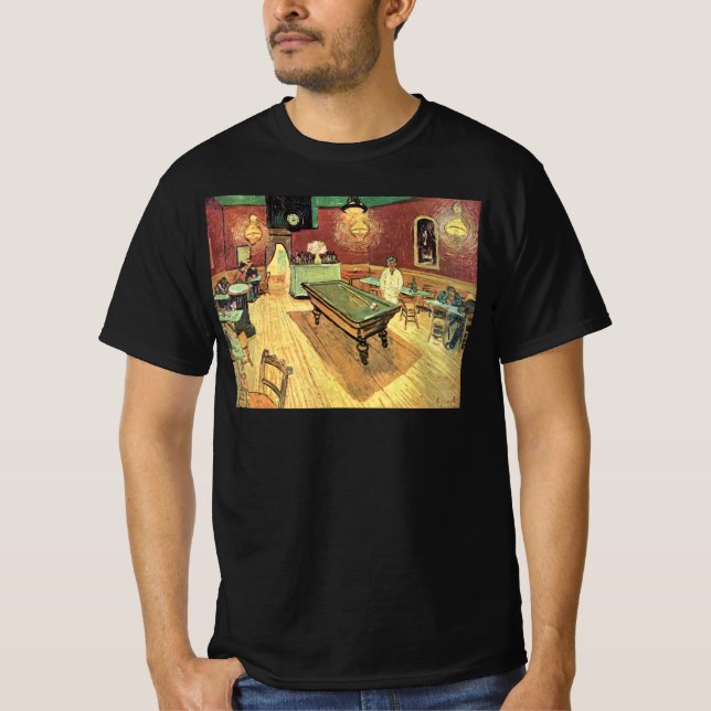 Night Cafe, Place Lamartine by Vincent van Gogh T-Shirt (Front)