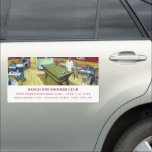 Night Café, Van Gogh, Pool & Snooker Club Car Magnet<br><div class="desc">These vehicle magnets come in a variety of shapes and sizes. A great way to advertise yourself,  your business or your company.</div>