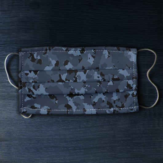 Night Camo Adult Cloth Face Mask