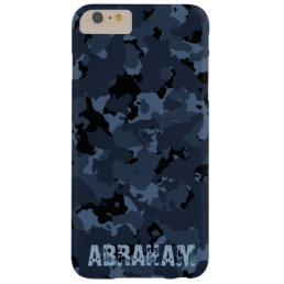 Night Camo Name Template Barely There iPhone 6 Plus Case