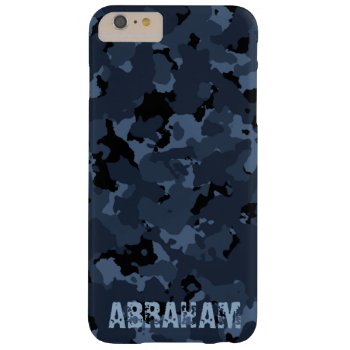 Night Camo Name Template Barely There Iphone 6 Plus Case by JerryLambert at Zazzle