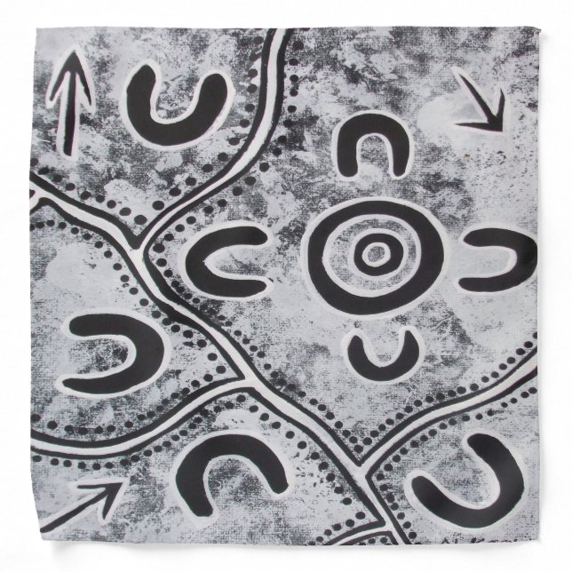Night Camp Aboriginal Bandana (Front)
