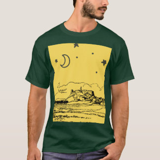 NIGHT CASTLE CRESCENT MOON T-Shirt