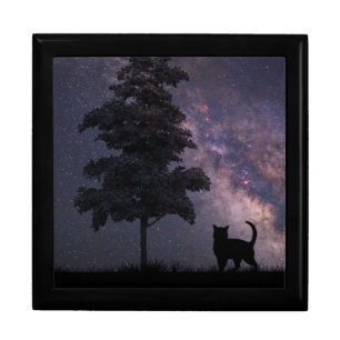 Night Cat Jewelry Box