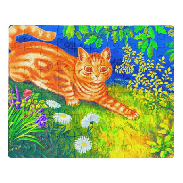 Night Cat Jigsaw Puzzle (Puzzle Horizontal)