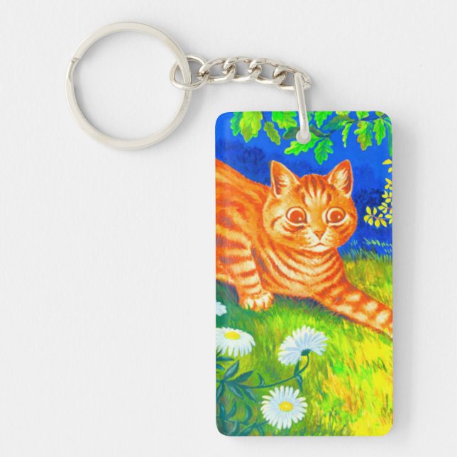 Night Cat Keychain (Front)