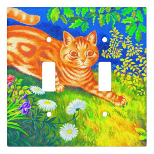 Night Cat Light Switch Cover