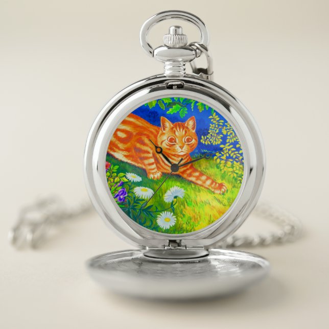Night Cat Pocket Watch (Inside)