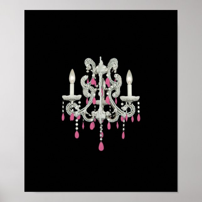 Night Chandelier ~ 13.08X11 Poster (Front)