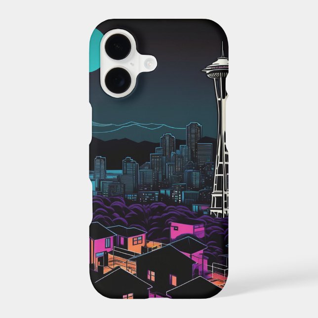 night city iphone case (Back)