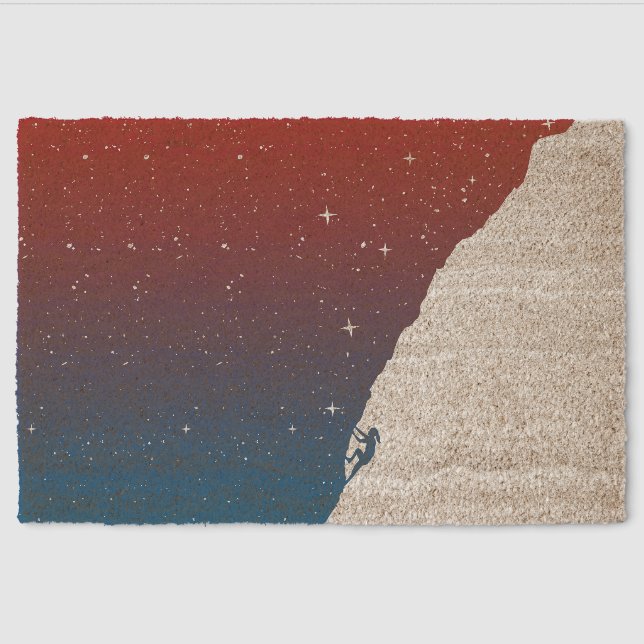 Night climbing fiber doormat (Front)