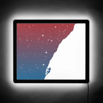 Night Climbing Led Sign by bsolti at Zazzle
