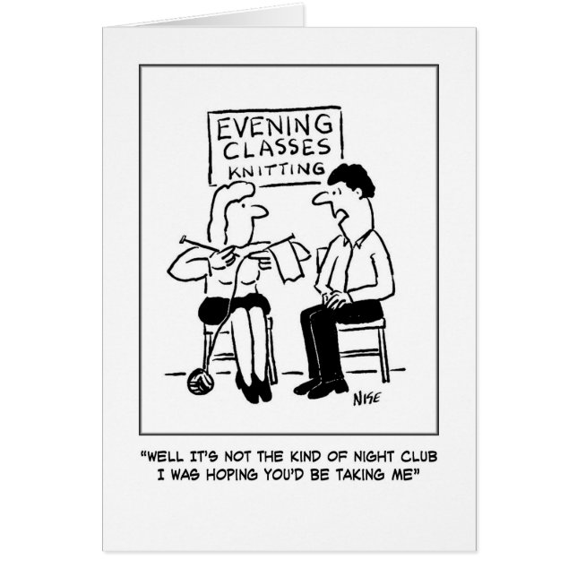 Night-club disappointment cards (Front)
