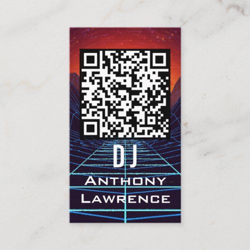 Night Club Professional DJs Business card