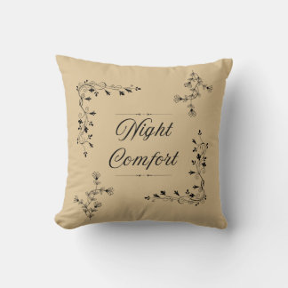Night Comfort Throw Pillow
